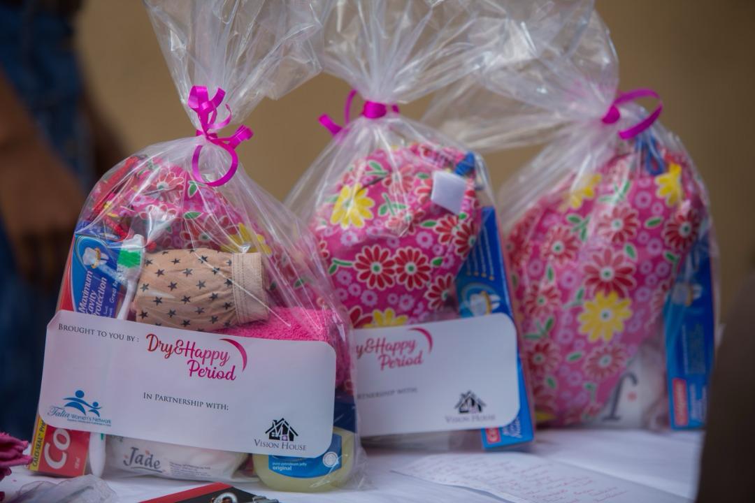 Dignity Kits Distributed